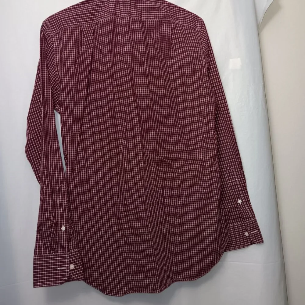 J.CREW CHECKERED PRINT BUTTON DOWN SHIRT